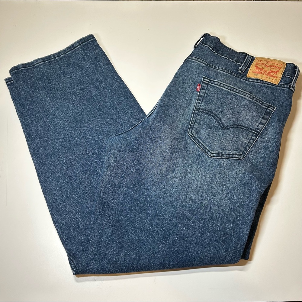 Levi’s 550 Men's Relaxed Fit Straight Leg Blue Denim Jeans 42 x 32